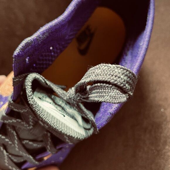 Mint Nike Flyknit Chukka boot sneaker purple mens 11 US 45 EUR rare colorway - Picture 16 of 16